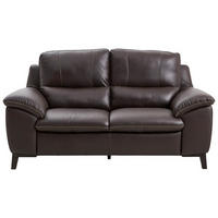 DVOSED 174/97/95 cm , tamnobraon  - vendž/tamnobraon, Moderno, koža/drvo (174/97/95cm) - Celina Home
