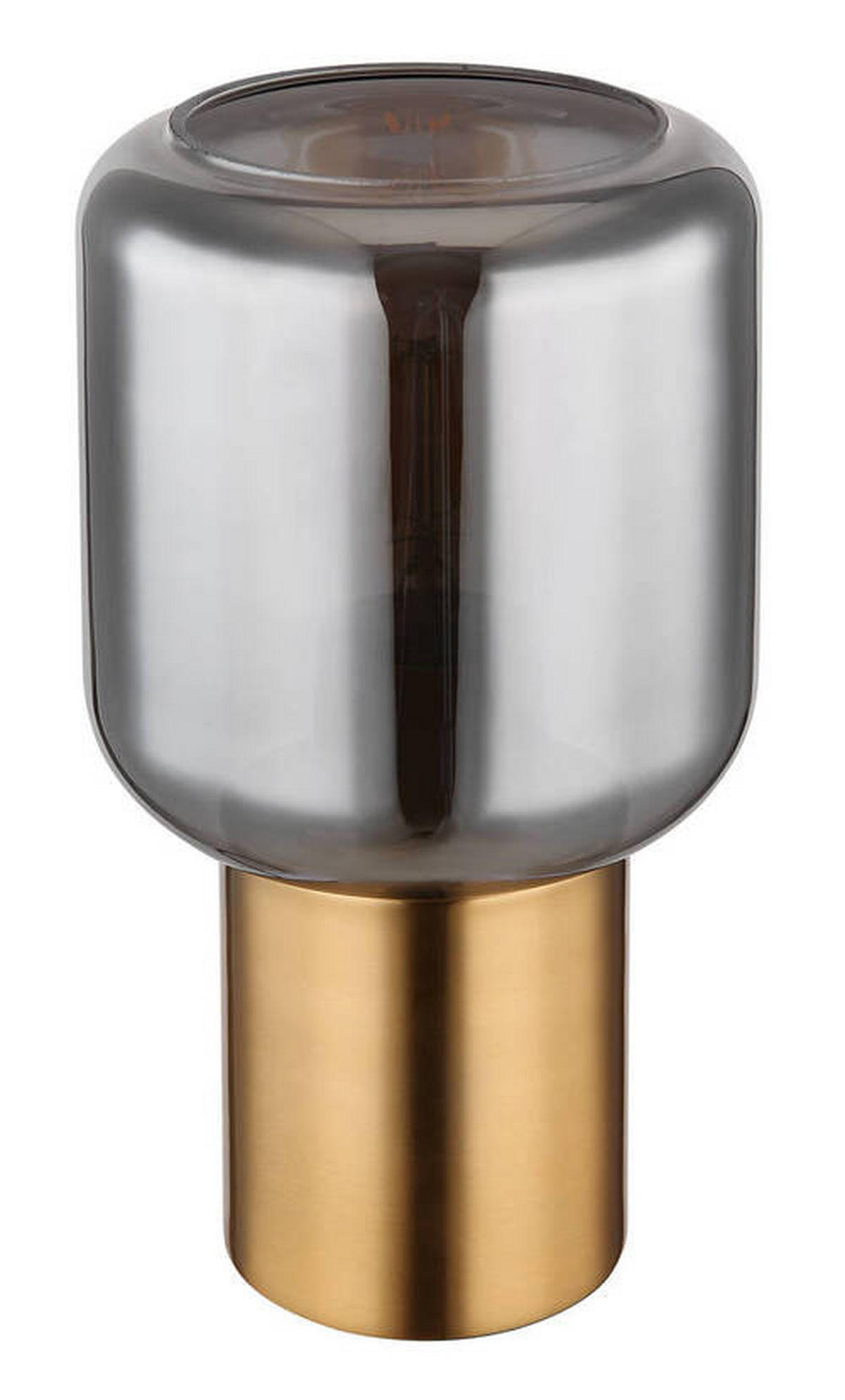 BORDSLAMPA 13/24 cm   - mässingsfärgad, Design, metall/glas (13/24cm) - Globo