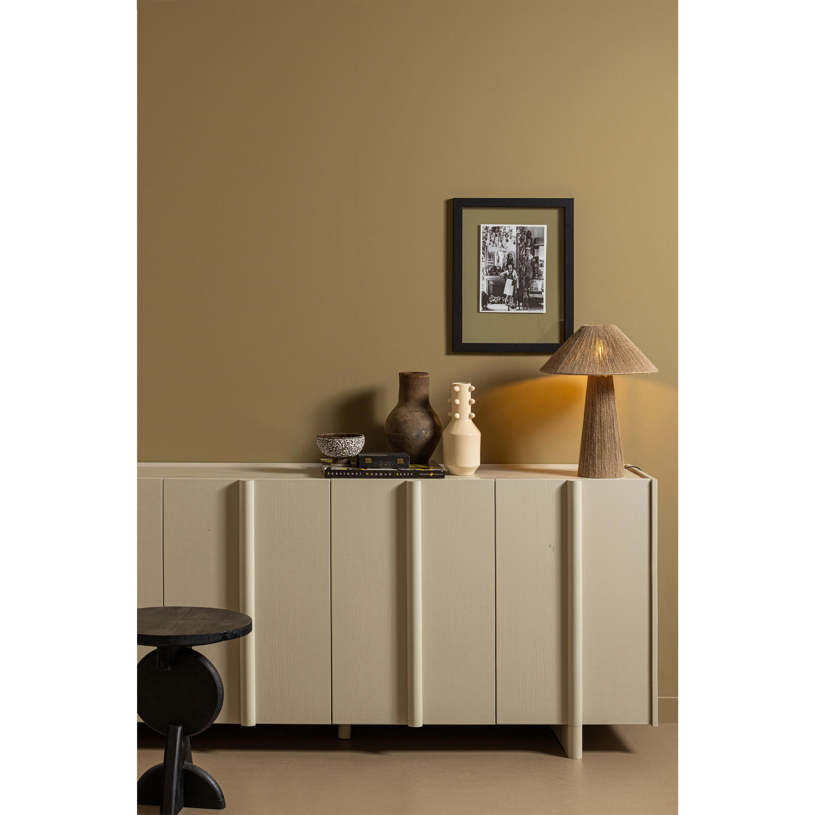 SIDEBOARD 200/85/46 cm - Grauweiß, Design, Holz (200/85/46cm) - Livetastic