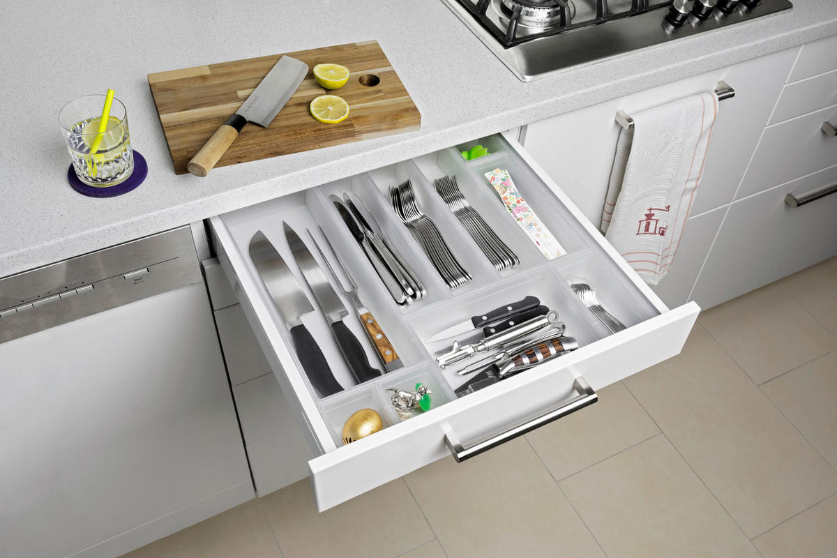 ORGANIZER  - Klar, Basics, Kunststoff (38/8/5cm) - Rotho