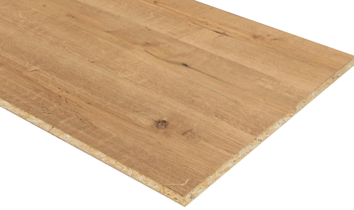 Wandverkleidung  125/66/1.2 cm Eichefarben Naturmaterialien 3 Stück  - Eichefarben, Design, Naturmaterialien (125/66/1.2cm) - Egger Holzwerkstoffe