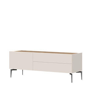 TV KOMODA kašmir  - kašmir, Dizajnerski, metal/pločasti materijal (148/56/47cm)