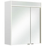 SPIEGELSCHRANK 60/70/20 cm  - Chromfarben/Weiß, KONVENTIONELL, Glas/Holzwerkstoff (60/70/20cm) - Xora