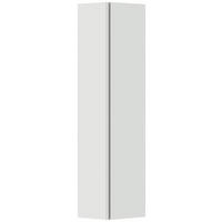 GARDEROBENSCHRANK Gardasee  in 40/165/33 cm  - Weiß, Design, Holzwerkstoff (40/165/33cm) - Moderano