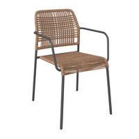 STOHOVATEĽNÉ KRESLO, kov, plast - prírodná farba/antracitová, Romantik / Landhaus, kov/plast (52/79/61cm) - Ambia Garden