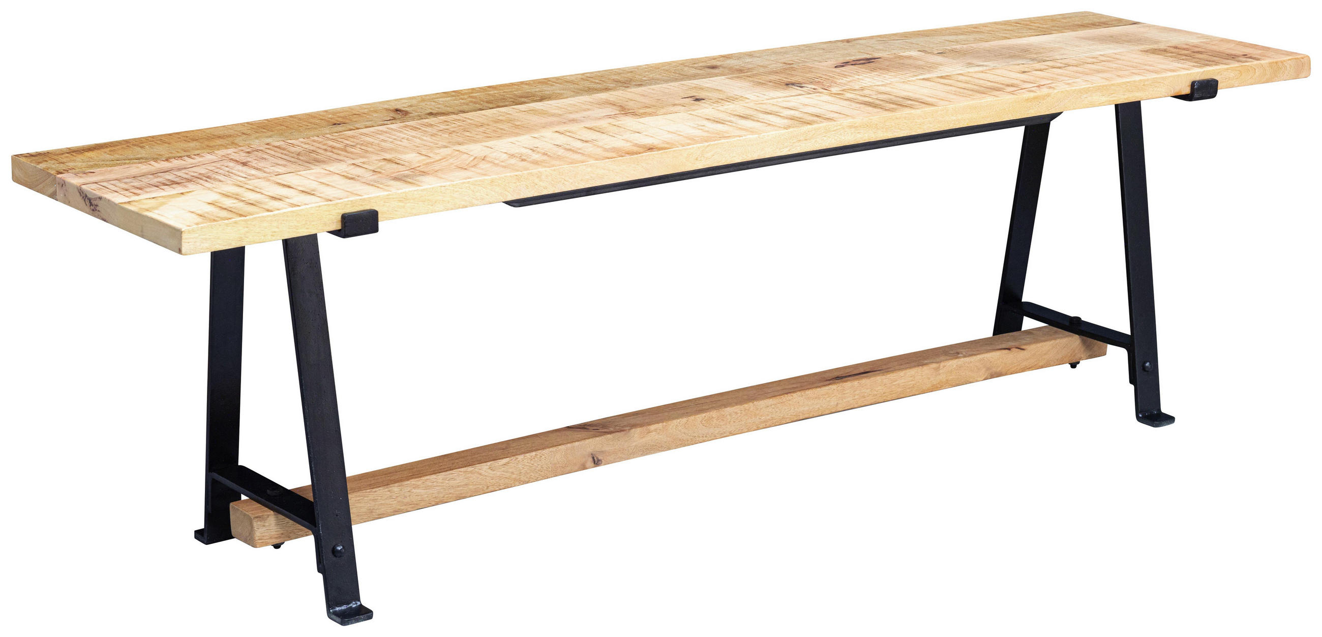 Sitzbank in Holz Naturfarben