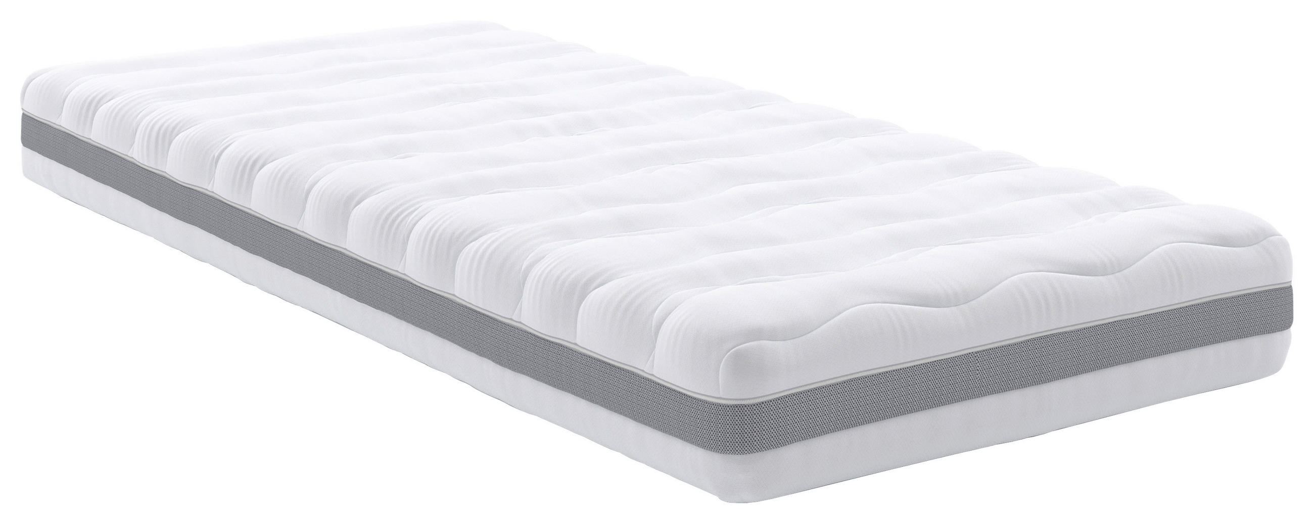 TASCHENFEDERKERNMATRATZE ACTIVE DREAMS 500 140/200 cm Höhe ca. 20 cm  - Weiß, Basics, Textil (140/200cm) - Livetastic