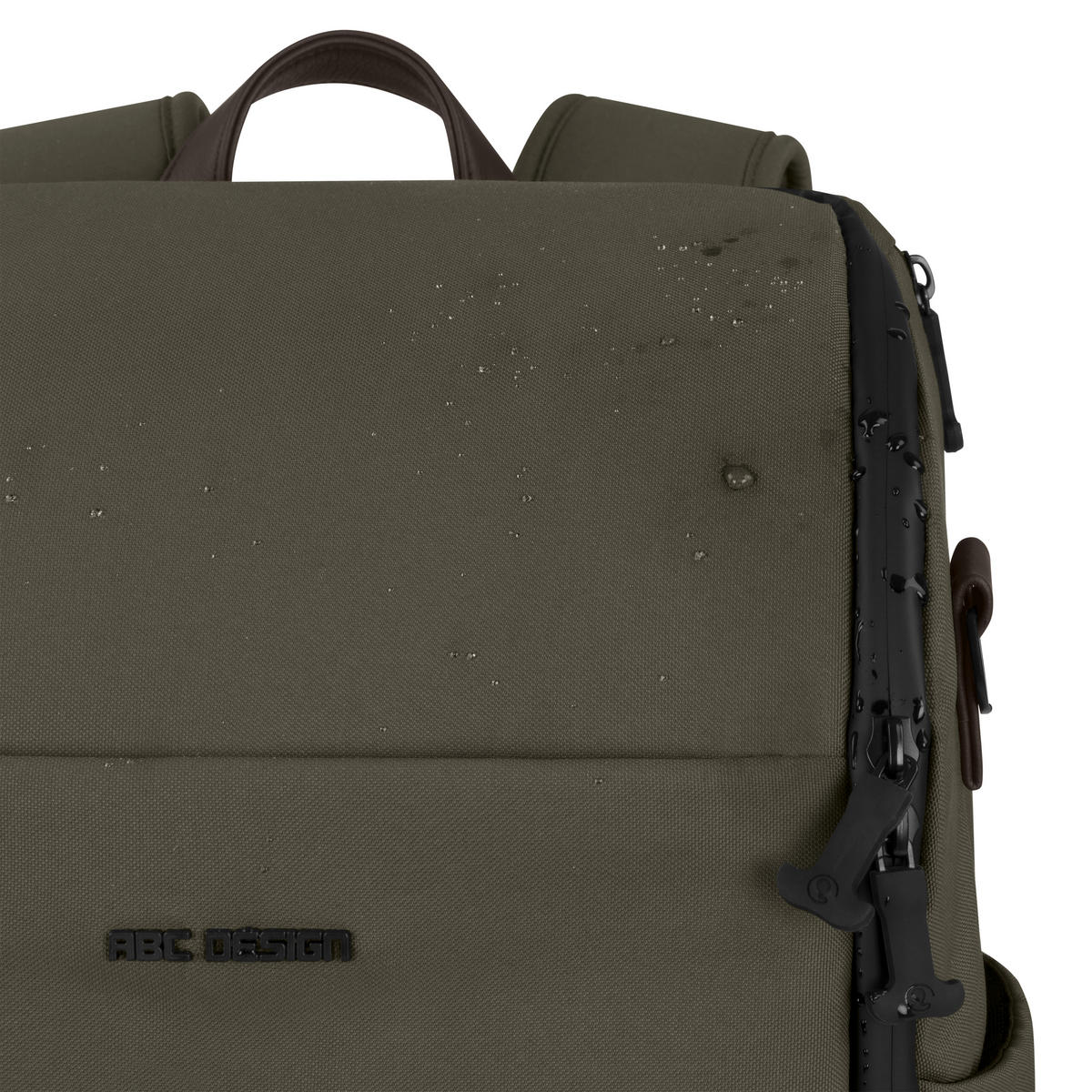WICKELRUCKSACK Active  - Olivgrün, Basics, Textil (44/30/17cm) - ABC Design