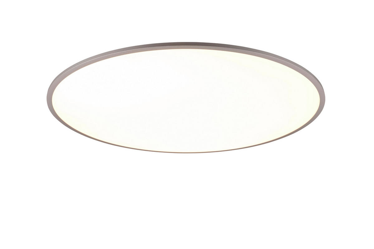 LED-DECKENLEUCHTE 100/5 cm   - Titanfarben, Basics, Metall (100/5cm) - Trio Leuchten