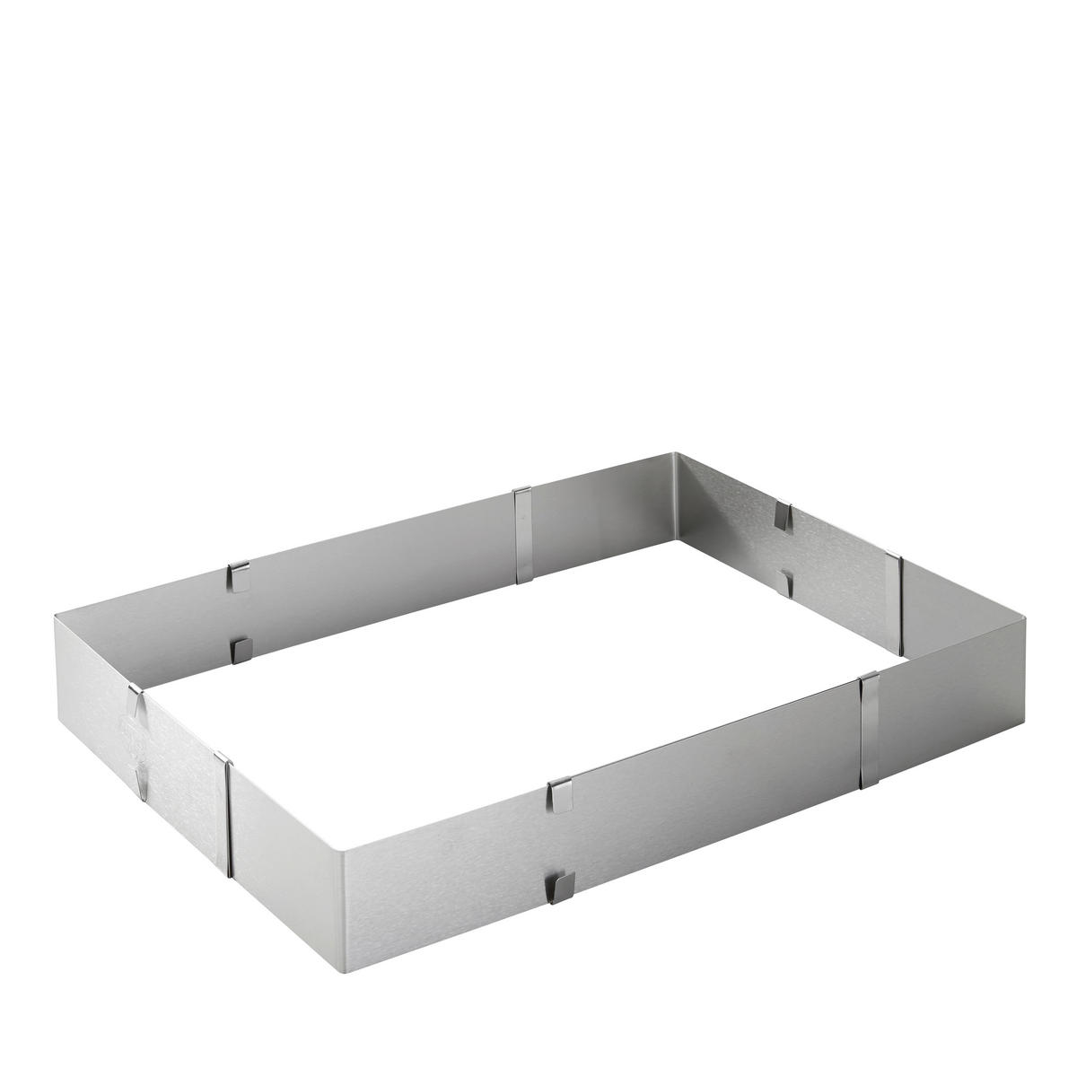 BACKRAHMEN 28.5/19.0/5.6 cm  - Alufarben, Basics, Metall (28.5/19.0/5.6cm) - Dr.Oetker