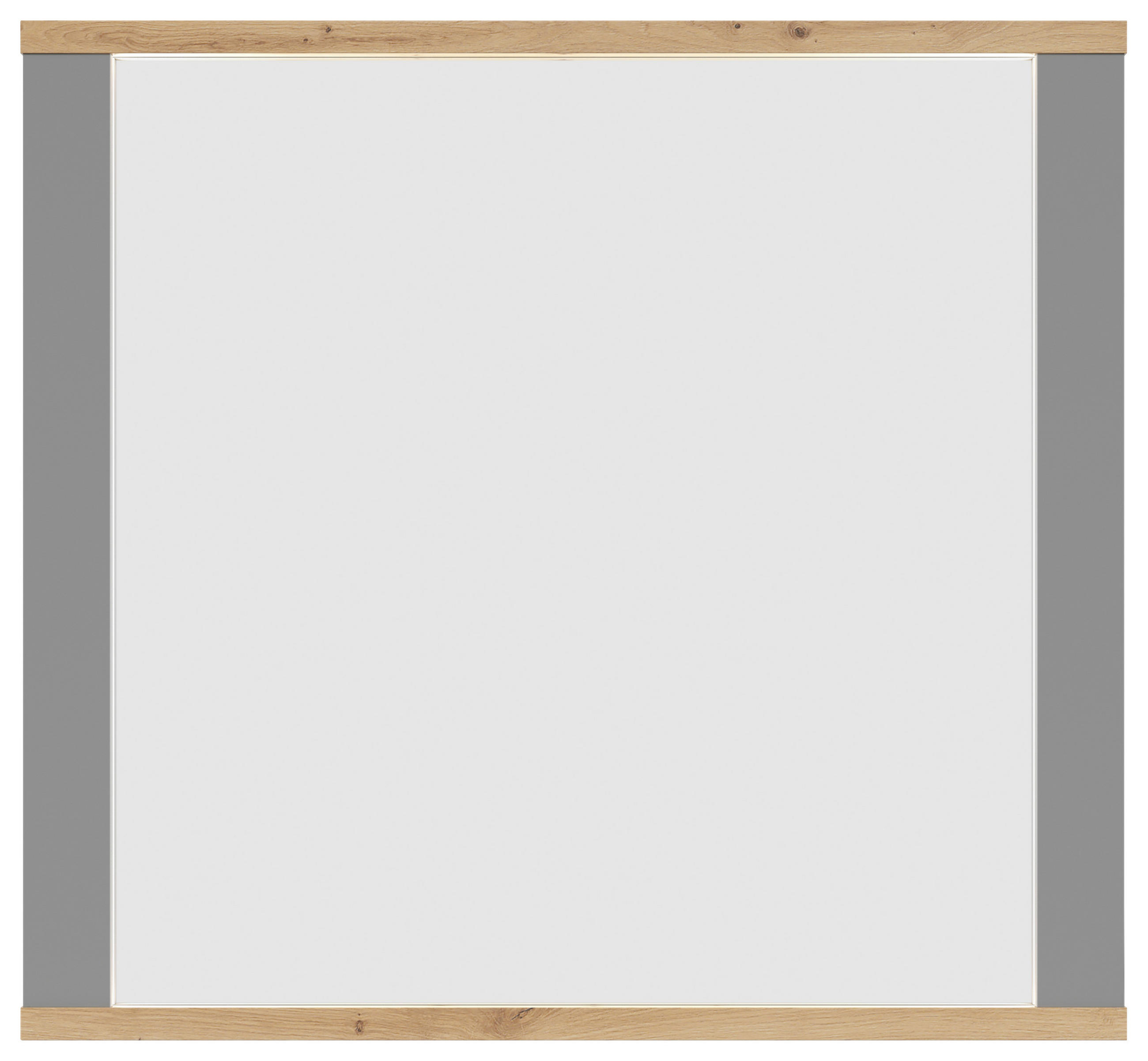 WANDSPIEGEL 94/87/5 cm  - Eiche Artisan/Grau, LIFESTYLE, Glas/Holzwerkstoff (94/87/5cm) - Hom`in