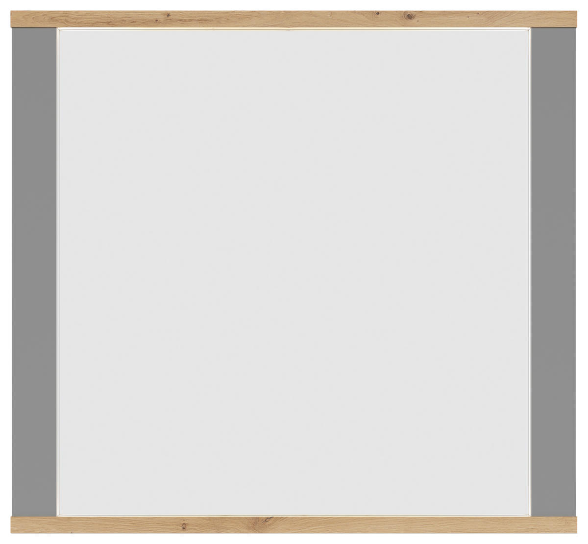 WANDSPIEGEL 94/87/5 cm  - Eiche Artisan/Grau, LIFESTYLE, Glas/Holzwerkstoff (94/87/5cm) - Hom`in
