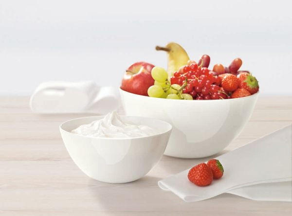 SCHÜSSEL A TABLE   - Weiß, Basics, Keramik (15/7.5cm) - ASA