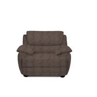 FOTEL - fekete/szürke, Basics, műanyag/textil (117/97/100cm) - Welnova
