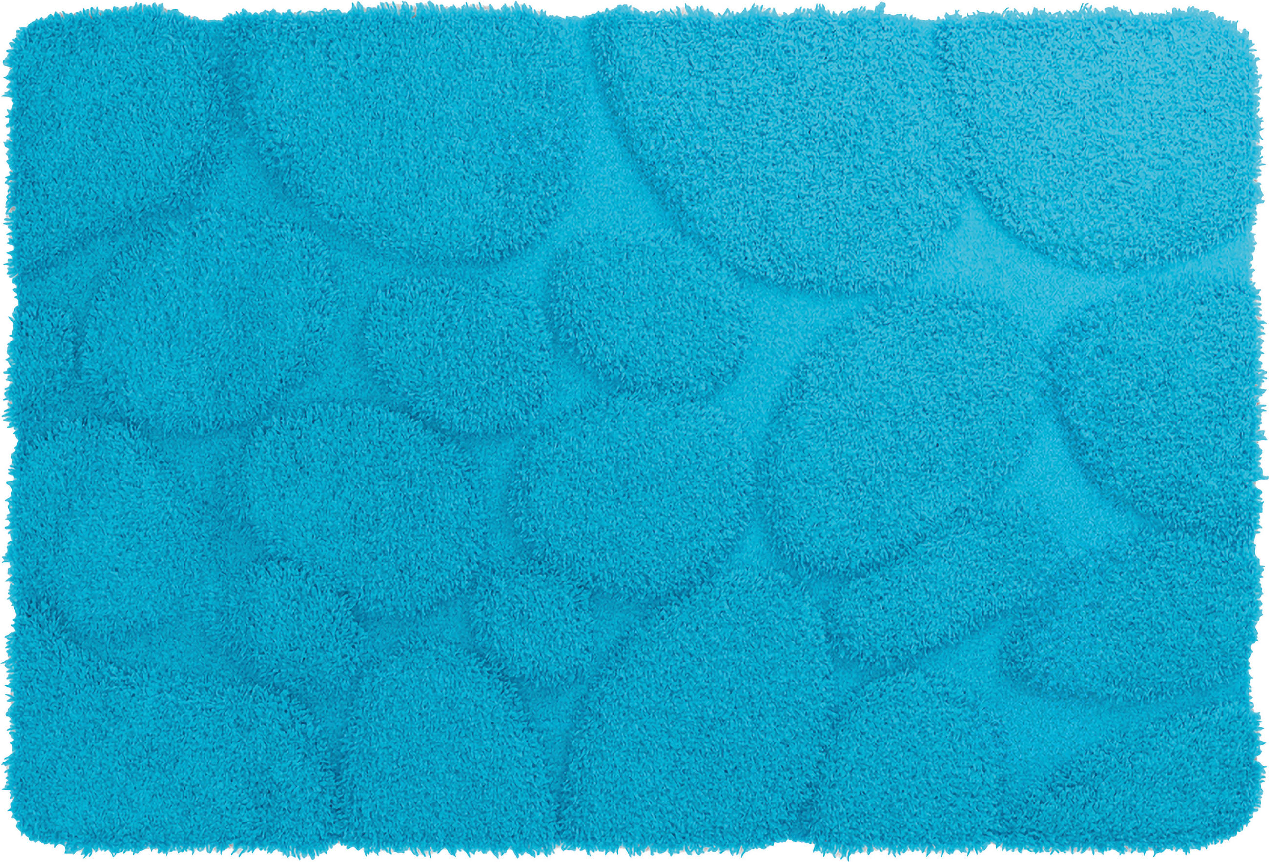 BADEMATTE Hellblau 60/90 cm  - Hellblau, Basics, Kunststoff (60/90cm) - Grund