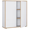 AKTENSCHRANK 100/110/33 cm  - Honigeiche/Weiss, Design, Holzwerkstoff (100/110/33cm) - MID.YOU
