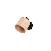 STRAHLER 10/22,5/17,6 cm   - Schwarz/Naturfarben, Natur, Textil/Metall (10/22,5/17,6cm)