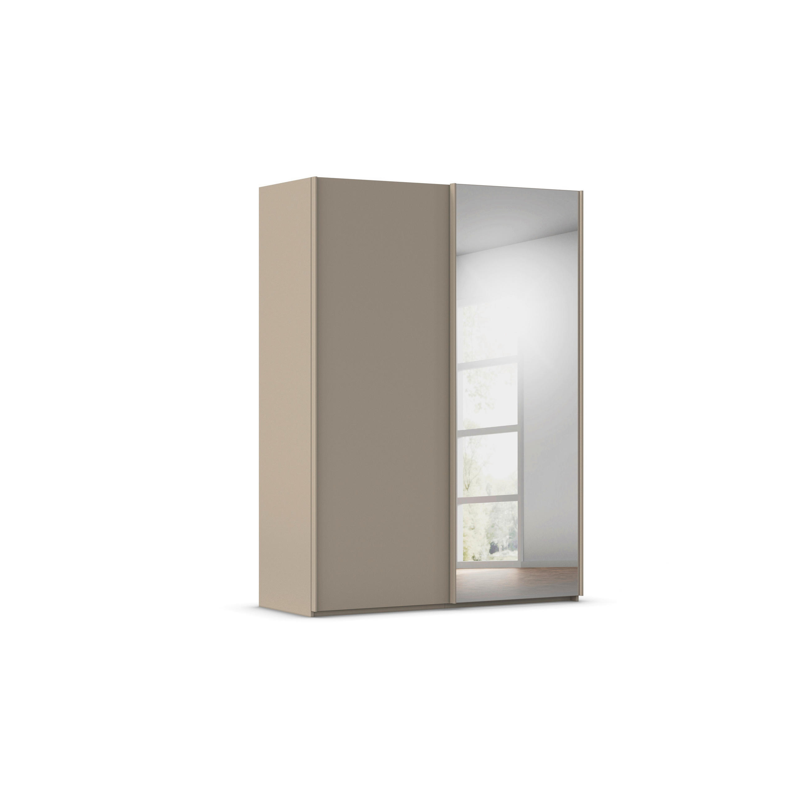 Rauch Möbel Schwebetürenschrank Taro Fango 162x223x69 cm