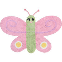 KINDERTEPPICH 50/85 cm Feen Garden  - Pink/Grün, Trend, Textil (50/85cm) - Patinio