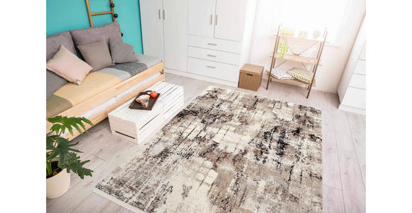 WEBTEPPICH 200/290 cm Antibes Braun, Beige  - Beige/Braun, Design, Textil (200/290cm) - Novel