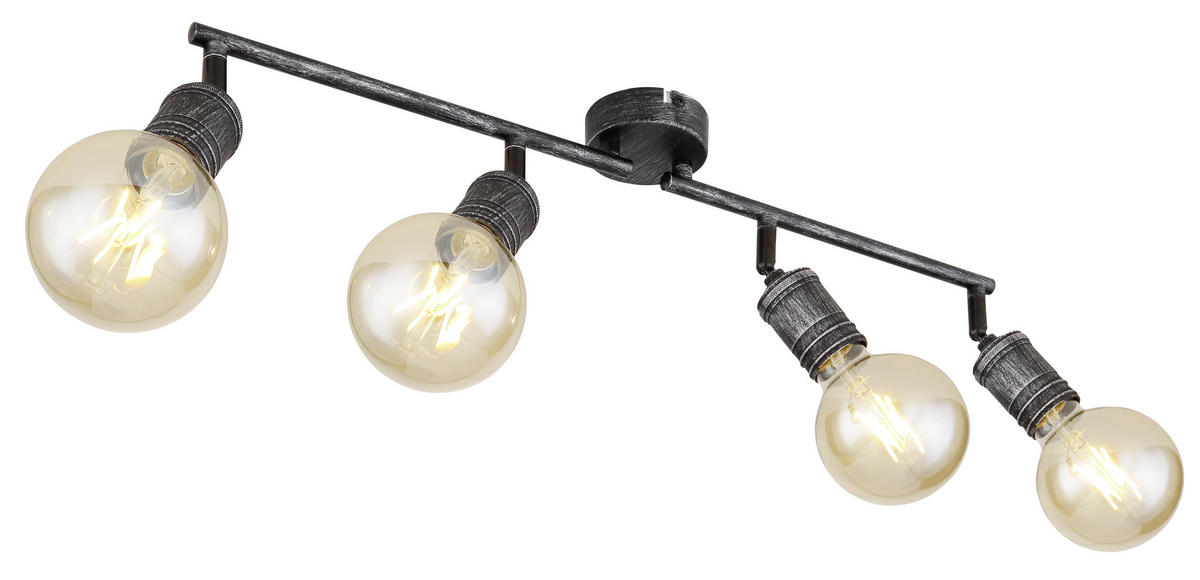 STRAHLER Ottilie 60/8/11 cm   - Nickelfarben, Basics, Metall (60/8/11cm) - Globo