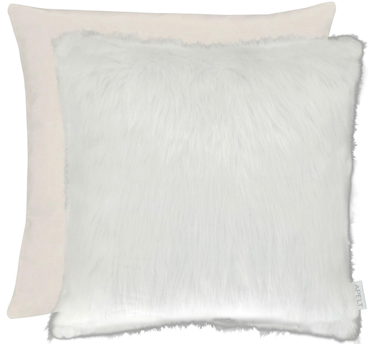 ZIERKISSEN 45/45 cm  - Weiß, Basics, Textil (45/45cm) - Apelt