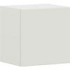 HÄNGEELEMENT in Weiss   - Weiss, Design, Holzwerkstoff (34/34/26,9cm) - Cantus