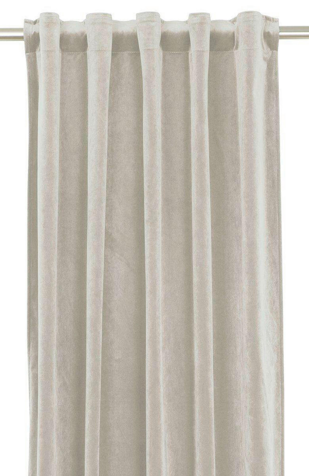 FERTIGVORHANG  black-out (lichtundurchlässig)   135/320 cm 2 Stück  - Beige, Basics, Textil (135/320cm) - Svanefors