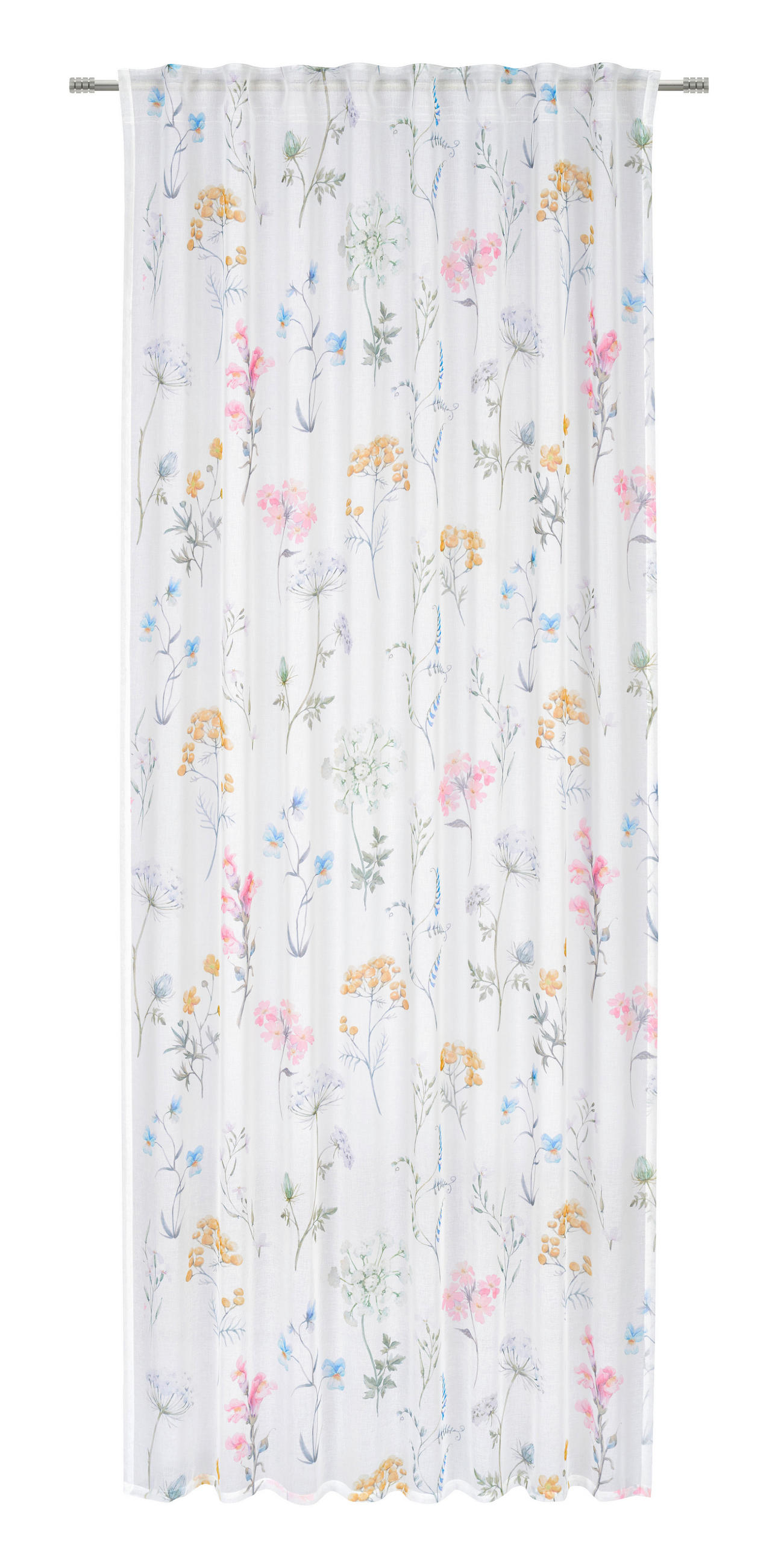 Draperie Confecționată transparent  - multicolor, Konventionell, textil (135/245cm) - Esposa