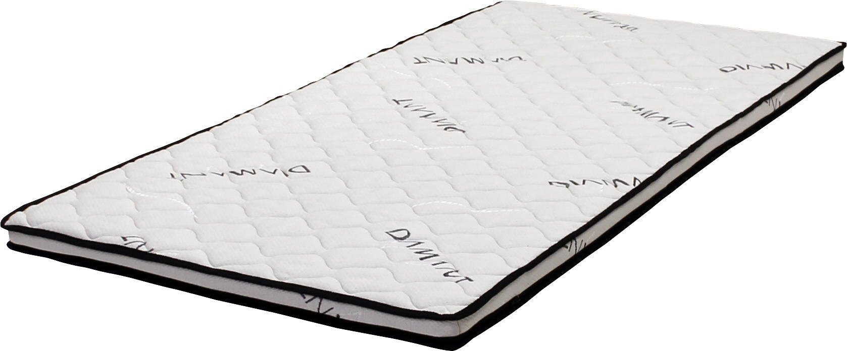 TOPPER 90/200 cm Höhe ca. 6 cm  - Weiß, Basics, Textil (90/200cm) - Boxxx