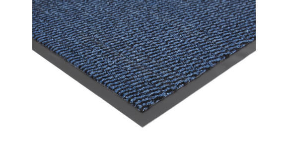 FUßMATTE 60/80 cm Dunkelblau - Dunkelblau, Basics, Kunststoff (60/80cm) - Esposa