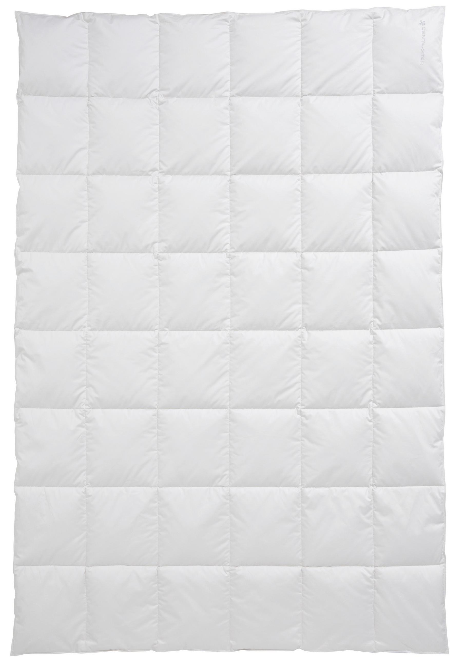 GANZJAHRESDECKE  Golf von Alaska  155/200 cm   - Weiß/Naturfarben, Basics, Textil (155/200cm) - Centa-Star