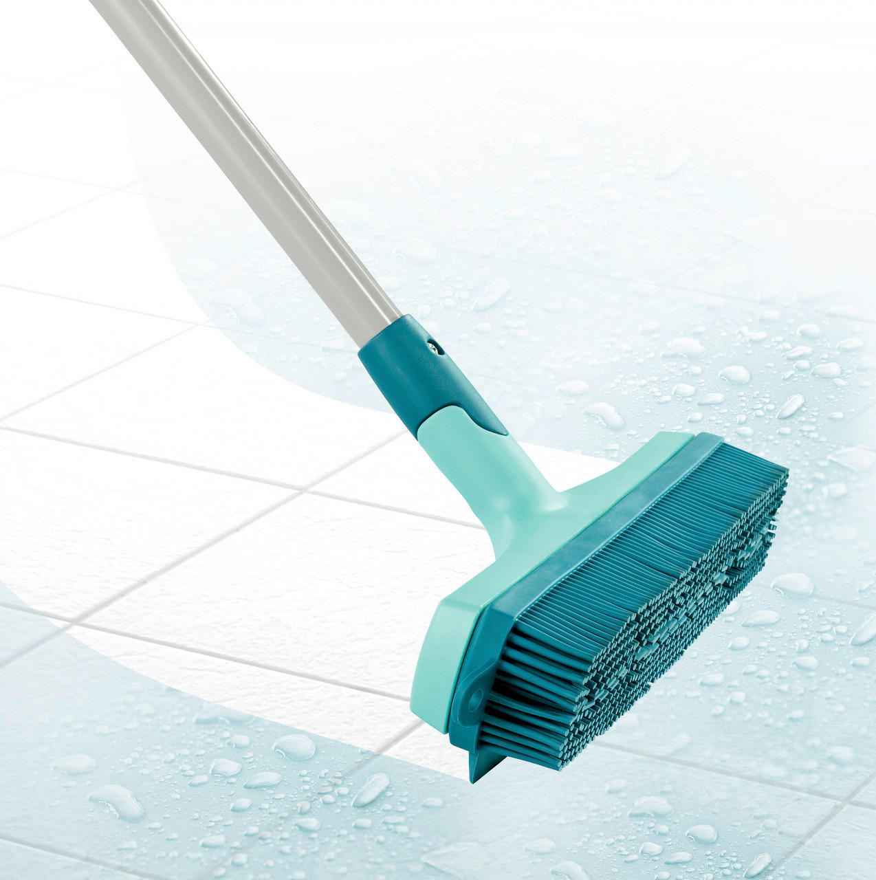 METLA - zelena, Basics, plastika (36,5/13,5/7cm) - Leifheit