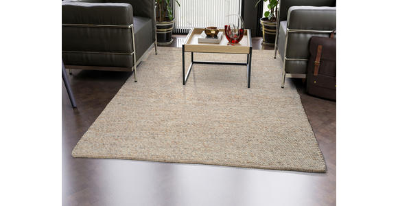 HANDWEBTEPPICH 70/140 cm Helsinki Naturfarben  - Naturfarben, Basics, Textil (70/140cm) - Linea Natura