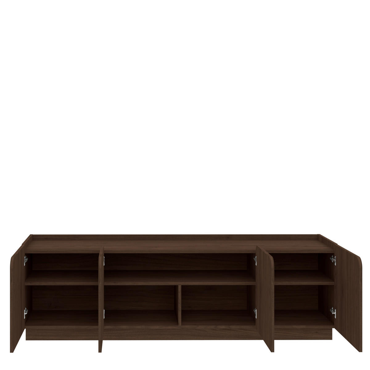 LOWBOARD  180/59,7/40 cm  - Walnussfarben, Design, Holzwerkstoff (180/59,7/40cm) - MID.YOU