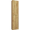 HOCHSCHRANK 33/150/22 cm  - Eichefarben/Honig, Basics, Holzwerkstoff (33/150/22cm) - MID.YOU