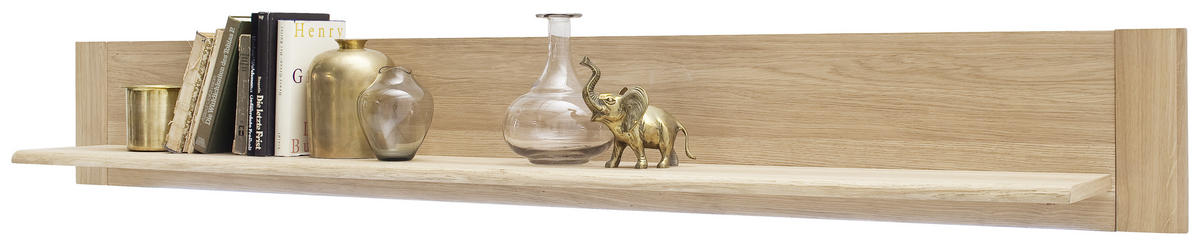 WANDBOARD in 180/24/25 cm Eichefarben  - Eichefarben, Design, Holz/Holzwerkstoff (180/24/25cm) - Livetastic
