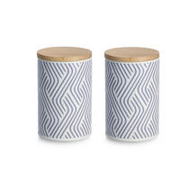 VORRATSDOSENSET  - Lila, Basics, Metall (25,5/25,5/15cm) - Zeller Present