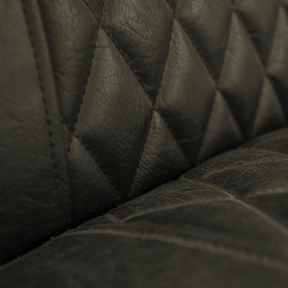 SESSEL in Mikrofaser Grün  - Schwarz/Grün, MODERN, Textil/Metall (65/82/76cm) - MID.YOU