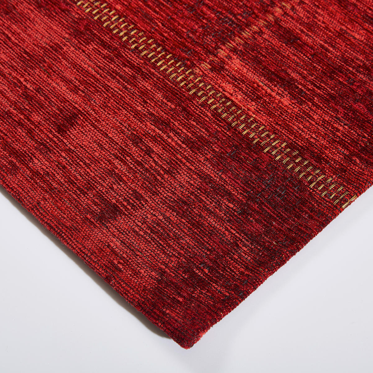 FLACHWEBETEPPICH 200/290 cm Dunkelrot  - Dunkelrot, Trend, Textil (200/290cm) - Novel