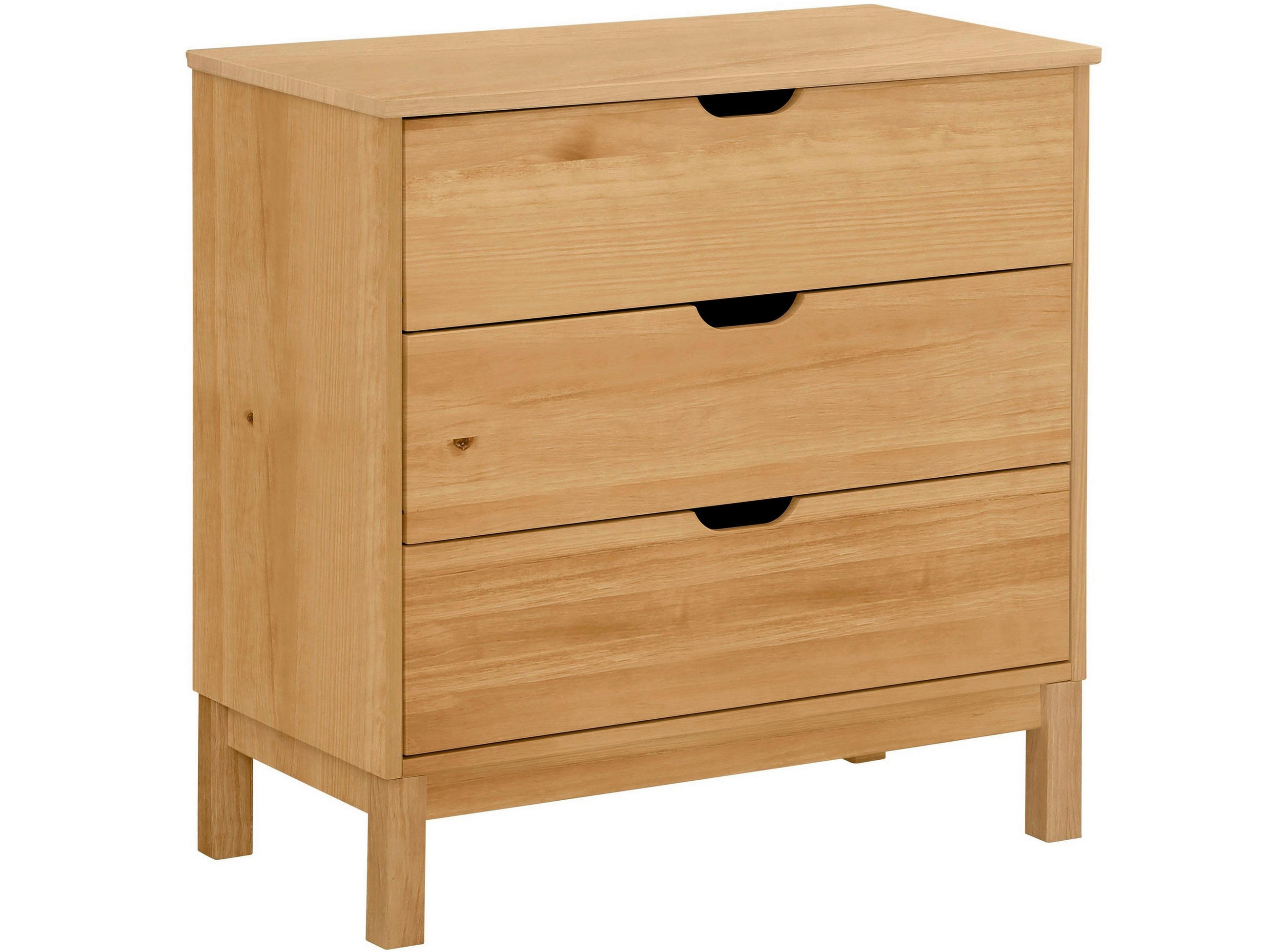 KOMMODE POZNAN, 76/75/39 cm,  - Naturfarben, Design, Holz/Holzwerkstoff (76/75/39cm) - Livetastic