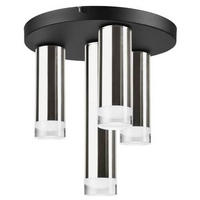 DECKENLEUCHTE    32/6/30 cm  - Chromfarben, Design, Metall (32/6/30cm)