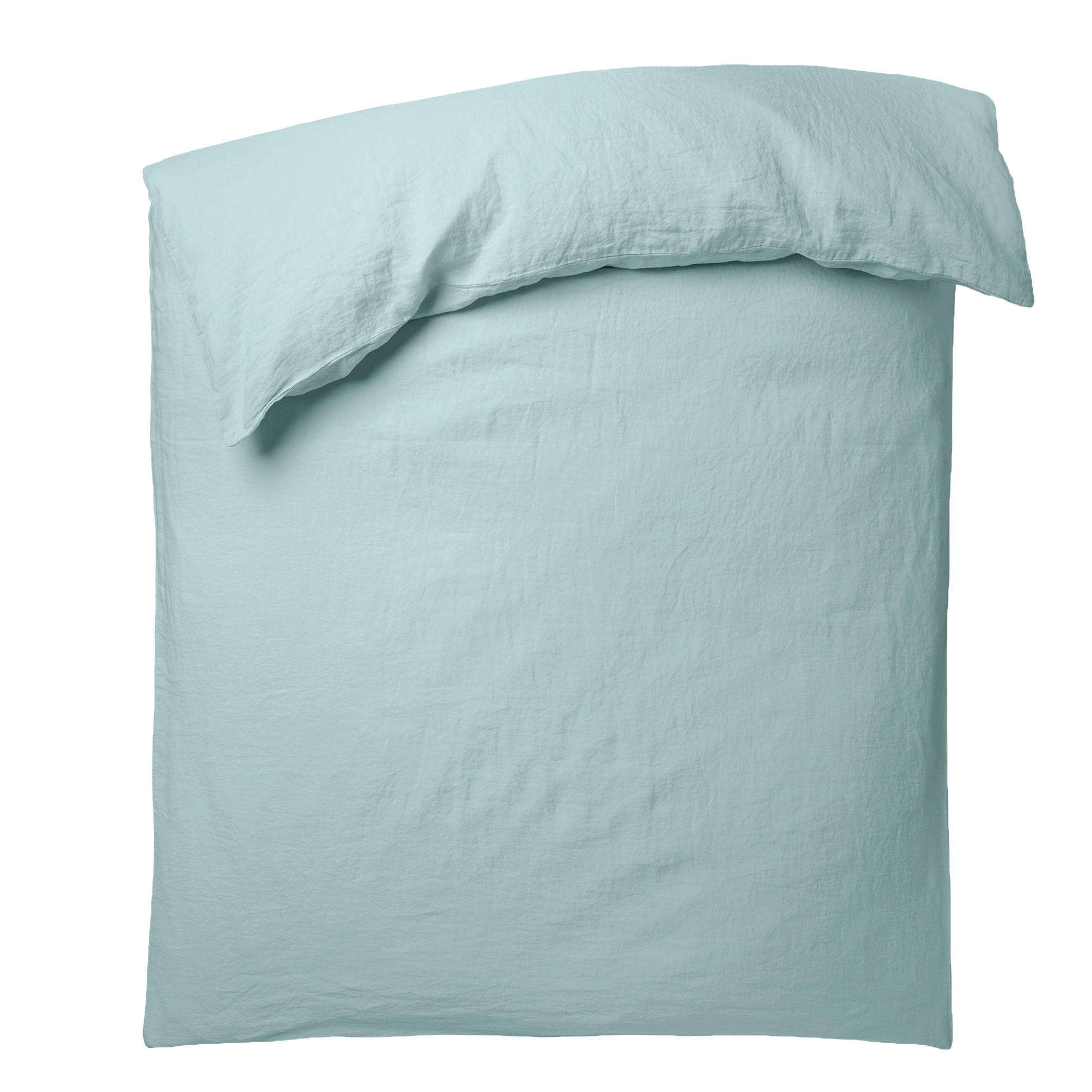 BETTDECKENBEZUG Stay Hellblau zoeppritz since 1828 155/220 cm  - Hellblau, KONVENTIONELL, Textil (155/220cm) - Zoeppritz