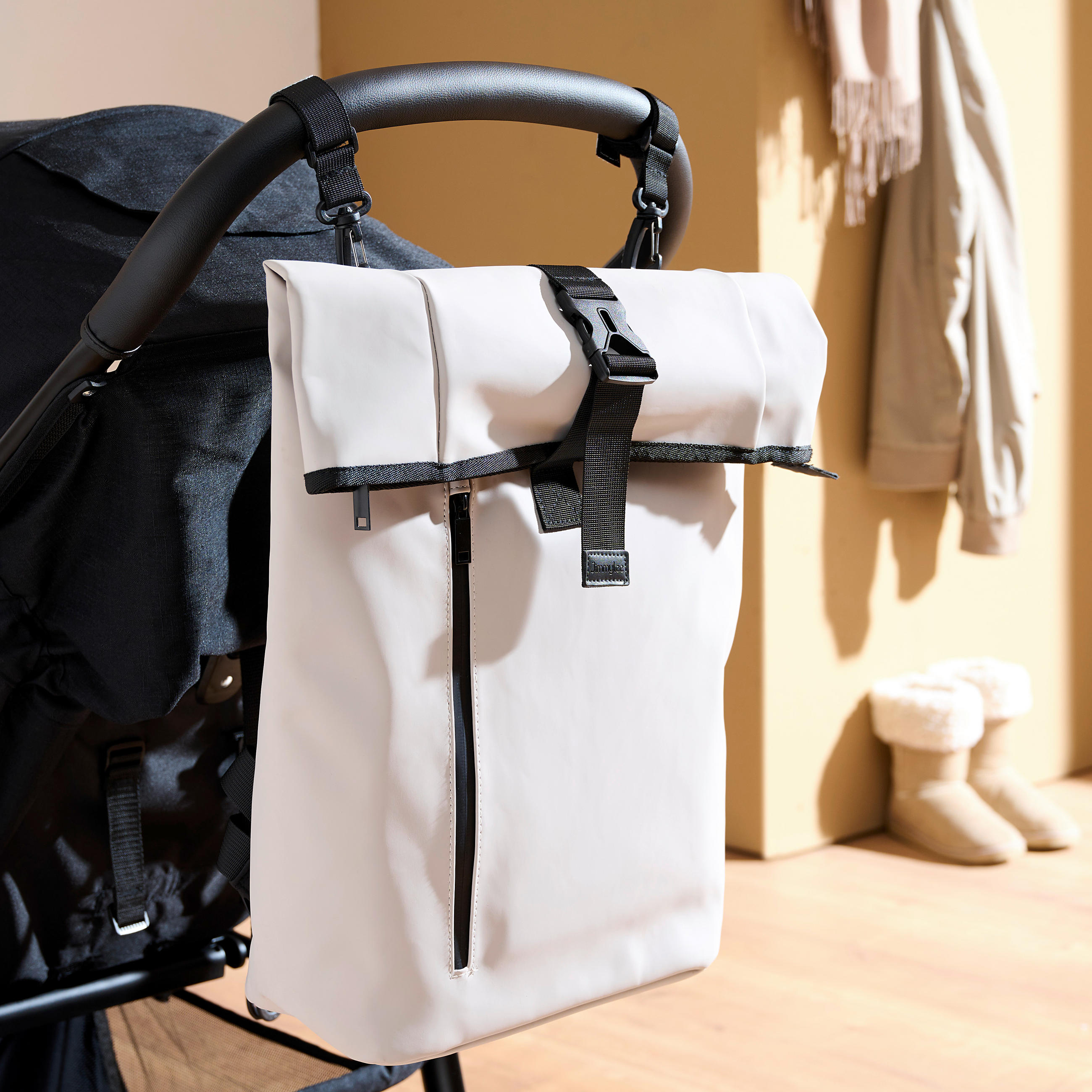 WICKELRUCKSACK SOFT TOUCH  - Basics, Textil (60/38/15cm) - Jimmylee