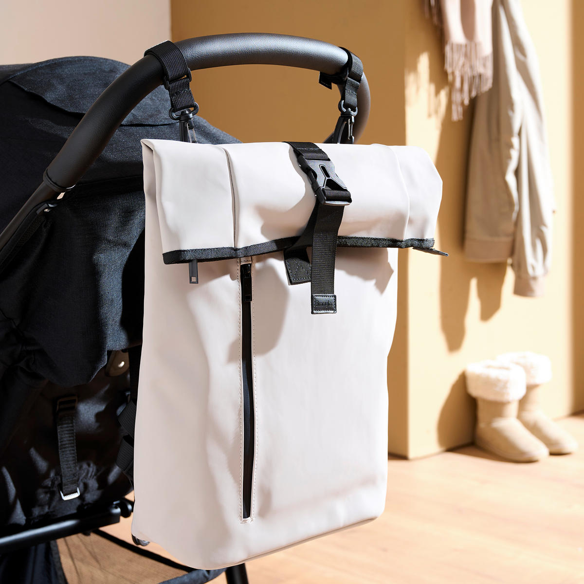 WICKELRUCKSACK SOFT TOUCH  - Basics, Textil (60/38/15cm) - Jimmylee