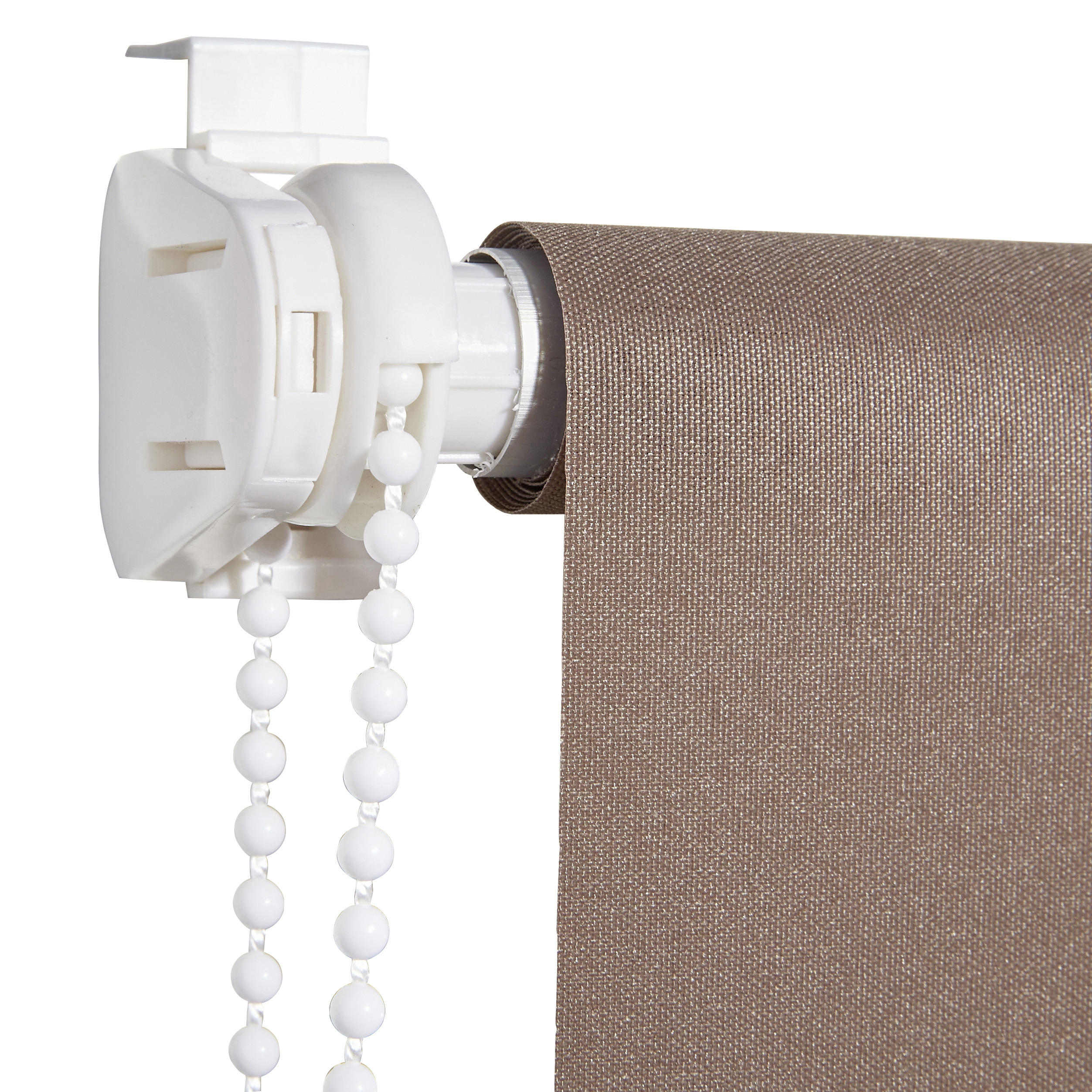 ROLLO  halbtransparent  60/160 cm    - Braun, Design, Textil (60/160cm)