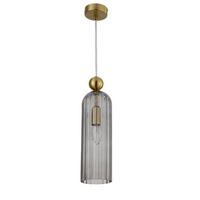 HÄNGELEUCHTE Piega 10/150 cm  - Hellgrau, Basics, Glas (10/150cm)