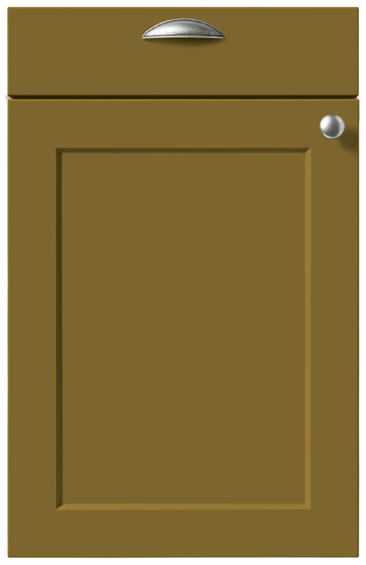 VGRADNA KUHINJA - žajbljevo zelena, Trendi, leseni material - Novel