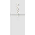 LED-STEHLEUCHTE Acrux 32,5/30/142 cm  - Sandfarben, Design, Kunststoff/Metall (32,5/30/142cm) - Novel