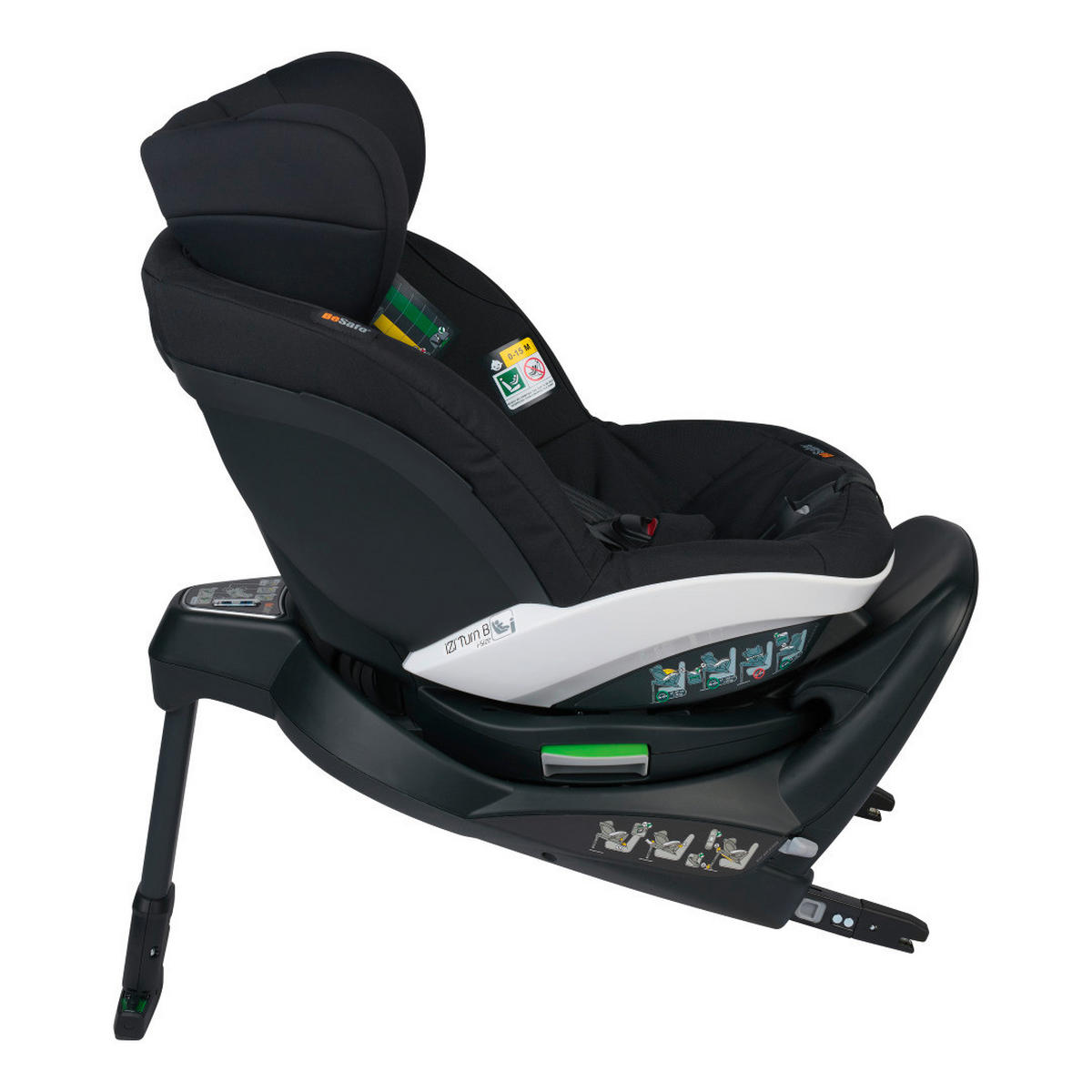DJEČJA AUTOSJEDALICA  Izi Turn B I-Size  - crna, Basics, tekstil/plastika (16kg) - Besafe